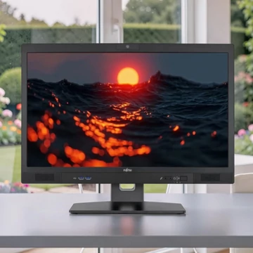 Fujitsu Esprimo K558 24 colos Full HD All-in-One PC beépített kamerával és DVD meghajtóval