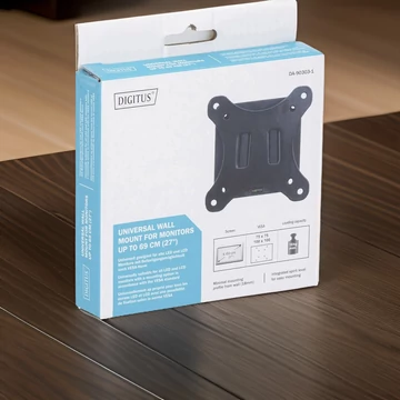 Digitus DA-90303-1 1 részes Monitor fali tartó Konzol Merev