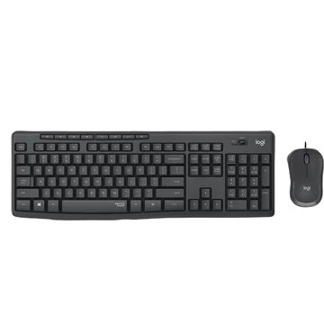LOGITECH MK295 SILENT vezeték nélkülibillentyűzet + egér fekete
