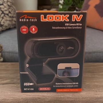 Media-Tech Look IV MT4106 Webkamera Fekete