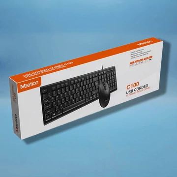 Meetion vezetékes billentyűzet +egér kombináció MT-C100 USB