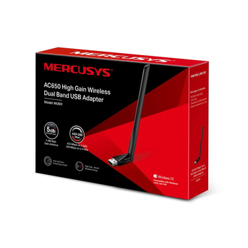 Mercusys MU6H USB-adapter, kétsávos, vezeték nélküli Wifi adapter