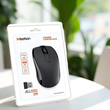 Meetion R560 vezeték nélküli egér Fekete