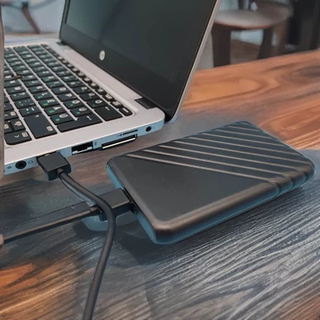 Hordozható külső HDD meghajtó ház Fekete színben ORICO 25PW1-U3 2.5