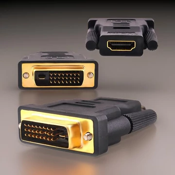 DVI-D to HDMI Átalakító adapter