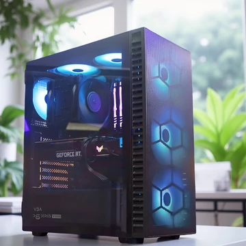 Ultimate Silver i5-12400F/16DDR4/1TB/5060 8GB Gamer PC