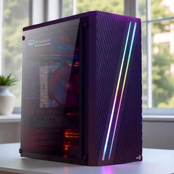 Novice Silver i5-8400/16DDR4/1TB SSD/RX6400 Gamer PC +Windows 11/10 Pro