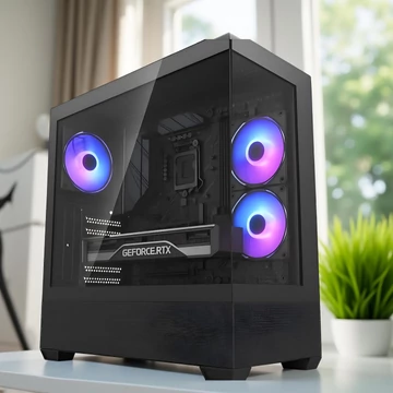 DARKFLASH DS900 Gamer PC Intel i5-14400F processzorral és NVIDIA RTX 5060 8GB grafikus kártyával