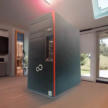 Energiatakarékos és erős Fujitsu Esprimo P758 PC i5-8500/16DDR4/240SSD+500GB