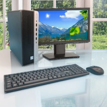 HP ProDesk 600 G5 SFF komplett számítógép konfiguráció 22 colos monitorral, billentyűzettel és egérrel