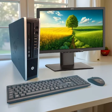 Konfiguráció AKCIÓ HP Compaq Elite 8300 i5-2400S PC + 22&quot; Monitor + Bill + egér
