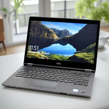 Fujitsu Lifebook U748 érintőképernyős laptop i7-8650U 16GB DDR4 512GB SSD Full HD 14 colos