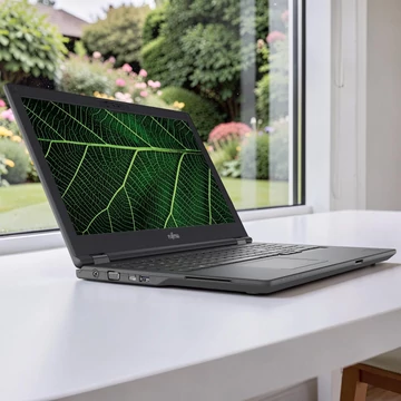 Fujitsu Lifebook E5511 üzleti laptop Intel Core i5-1135G7 processzorral, 15,6 colos Full HD kijelzővel
