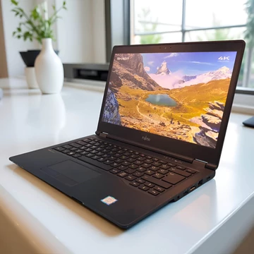 Könnyű és stílusos Fujitsu Lifebook U747 i5-7200u/16GB DDR4/256SSD/14” Touch Érintőképernyős Laptop