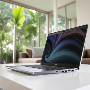 DELL Precision 5510 laptop i5-10310U processzorral 8GB RAM 256GB NVME SSD 15,6 inch FHD kijelző