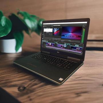 Elsőrangú DELL Precision 7710 i7 Tervező Gamer Laptop