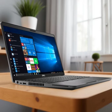 DELL Latitude 5500 i5-8365U laptop 8GB DDR4 RAM 256GB SSD 15,6 colos FHD kijelző
