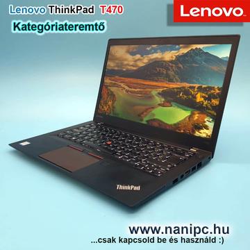Az új Kategóriateremtő Lenovo T470s i5