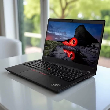 LENOVO ThinkPad T495s vékony üzleti ultrabook 14" Full HD érintőképernyővel és AMD Ryzen 5 Pro processzorral