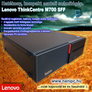 Lenovo ThinkCentre PC M700 SFF G4500/8GBddr4/500HDD