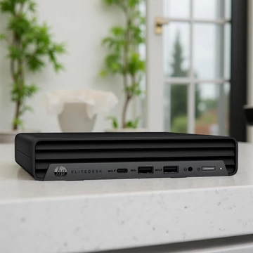 HP EliteDesk 800 G6 Mini PC i5 processzorral és NVMe SSD tárolóval