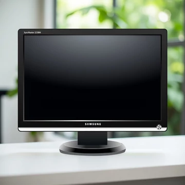 Samsung Syncmaster 223BW 22 colos widescreen Full HD LCD monitor VGA és DVI csatlakozókkal