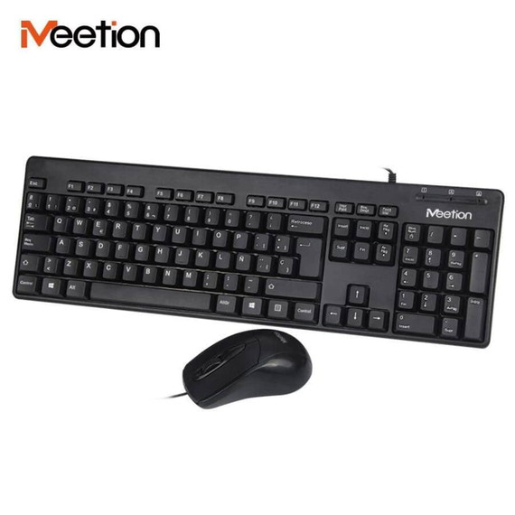 Meetion vezetékes billentyűzet +egér kombináció MT-C100 USB