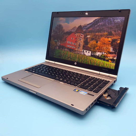 Leértékelve aksi 0 perc Strapabíró HP EliteBook 8570P i5-3320M/4GB/256SSD/DVD-RW/15,6" Laptop