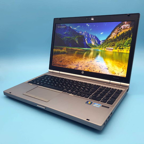 Leértékelve aksi 0 perc Strapabíró HP EliteBook 8570P i5-3320M/4GB/256SSD/DVD-RW/15,6" Laptop