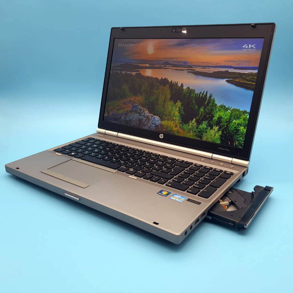 Leértékelve aksi 0 perc Strapabíró HP EliteBook 8570P i5-3320M/4GB/256SSD/DVD-RW/15,6" Laptop