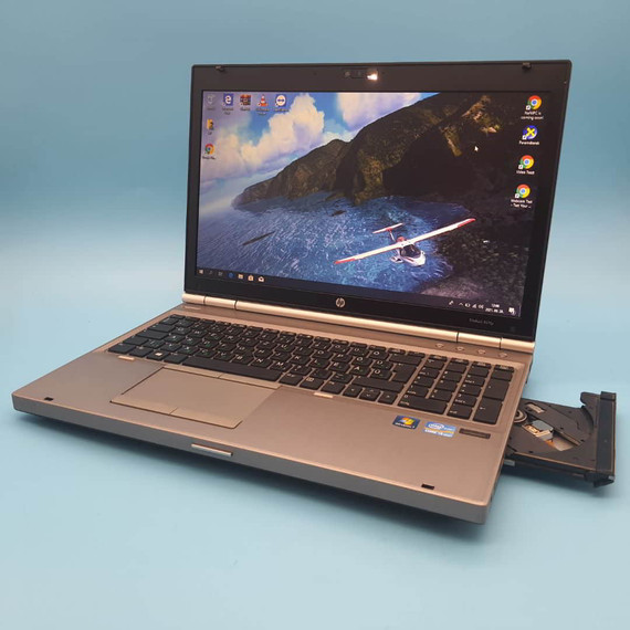 Leértékelve aksi 0 perc Strapabíró HP EliteBook 8570P i5-3320M/4GB/256SSD/DVD-RW/15,6" Laptop