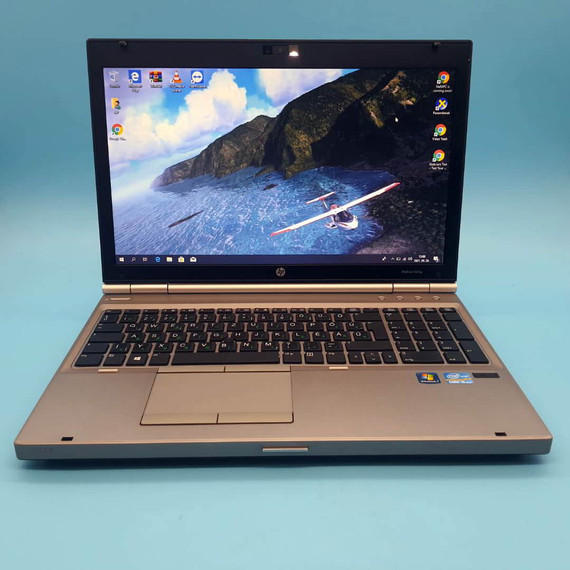 Leértékelve aksi 0 perc Strapabíró HP EliteBook 8570P i5-3320M/4GB/256SSD/DVD-RW/15,6" Laptop