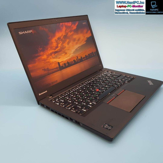 Megbízható Lenovo ThinkPad T450 i5-5300U/4GB/128GB SSD/14" Laptop