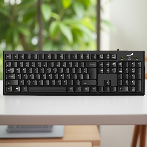 Genius KB-100 HUN USB Fekete Smart Billentyűzet