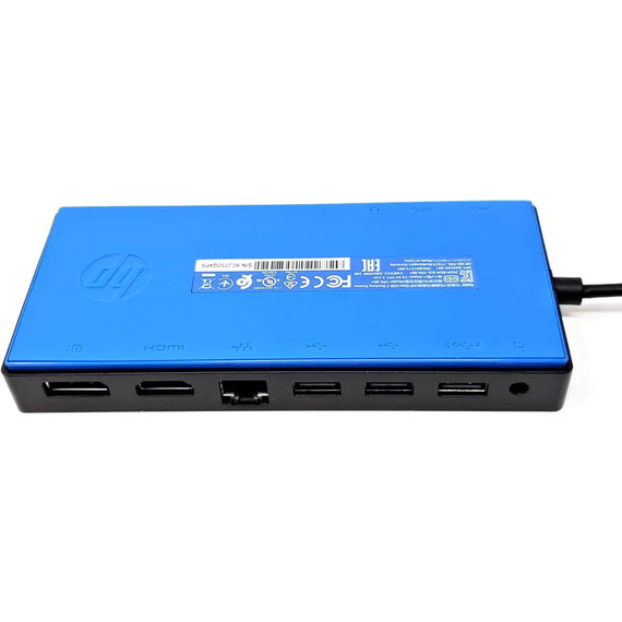 Univerzális HP Elite TPA-B01 USB-C dokkolóegység USB 3.0 x3db, USB-c, HDMI, DP, LAN, Audio, Töltés Univerzális HP Elite TPA-B01 USB-C dokkolóegység USB 3.0 x3db, USB-c, HDMI, DP, LAN, Audio, Töltés