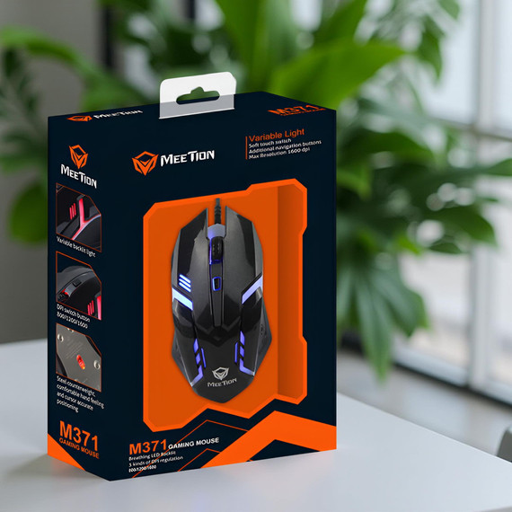 Meetion MT-M371 vezetékes gamer USB egér