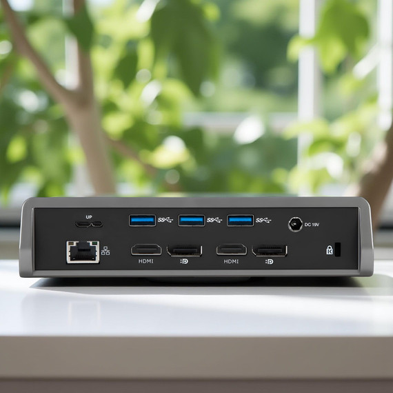 Többfunkciós Targus DOCK160EUZ-50 Univerzális USB-A 3.0 DV4K dokkolóállomás