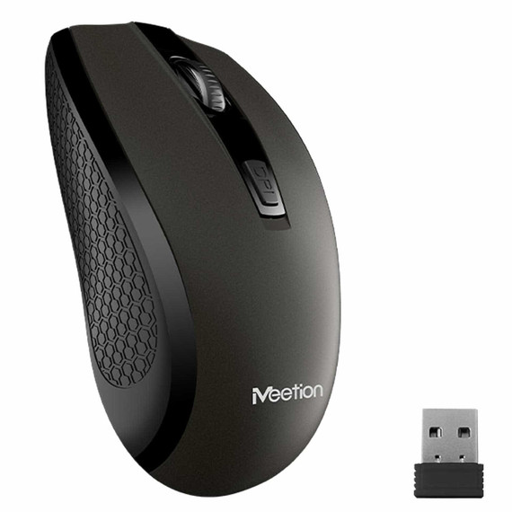 Meetion R560 vezeték nélküli egér Fekete Meetion R560 vezeték nélküli egér Fekete