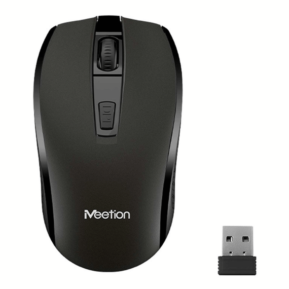 Meetion R560 vezeték nélküli egér Fekete Meetion R560 vezeték nélküli egér Fekete