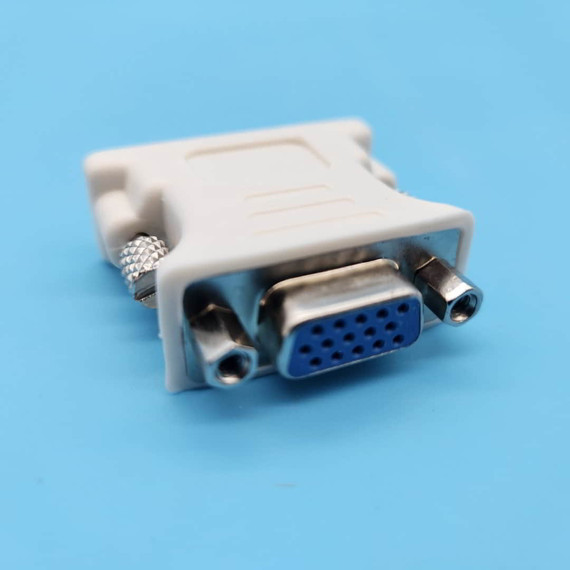 DVI-I to VGA/D-Sub PC Átalakító adapter Fehér