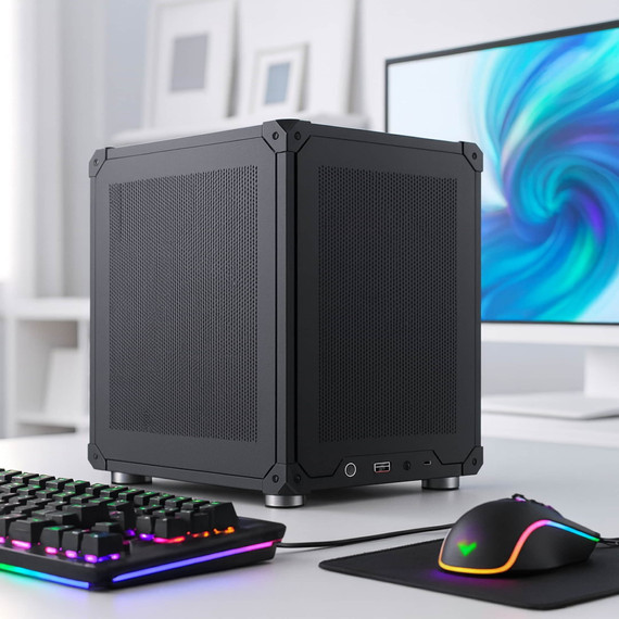 Mini Gaming Monster Piccolo INTELo GAMERo i5-14400F/32GB DDR5/2TB NVME SSD/RTX5060 8GB Windows 11 PC
