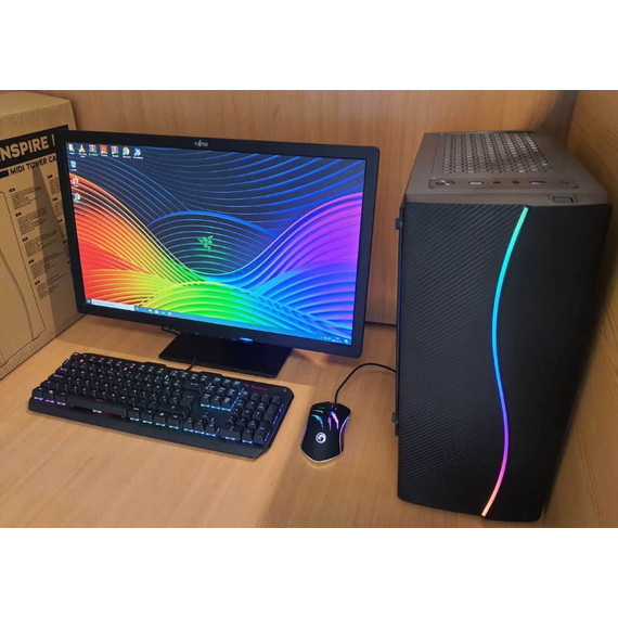 Inspire Start Gamer PC i3-13100F/16DDR4/512 NVME SSD/GT1030 2GB +Windows 11/10 Pro