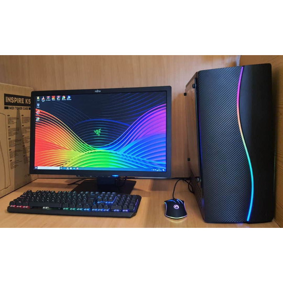 Inspire Start Gamer PC i3-13100F/16DDR4/512 NVME SSD/GT1030 2GB +Windows 11/10 Pro