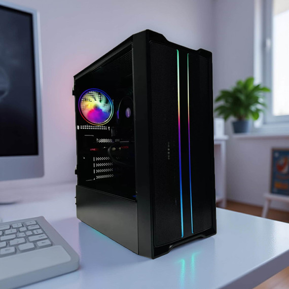 Kiváló Ár-Érték RGB Gamer PC AMD RYZEN 5 5500/16GB/1TB NVME SSD/RTX5050 8GB Kiváló Ár-Érték RGB Gamer PC AMD RYZEN 5 5500/16GB/1TB NVME SSD/RTX5050 8GB
