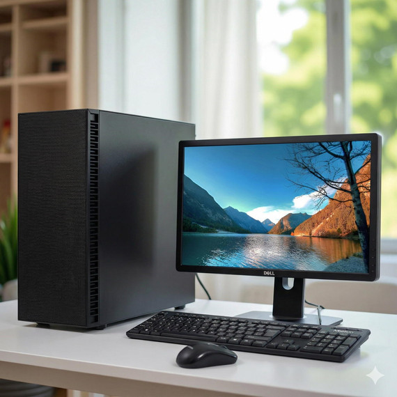 Komplett PC Szett Kolink Observatory HF Mesh Intel Core i5-14400/16GB/1TB NVMe SSD/Intel UHD 730/Dell P2212H 22" FHD Monitor/Meetion USB Billentyűzet+Egér/Windows 11 vagy 10