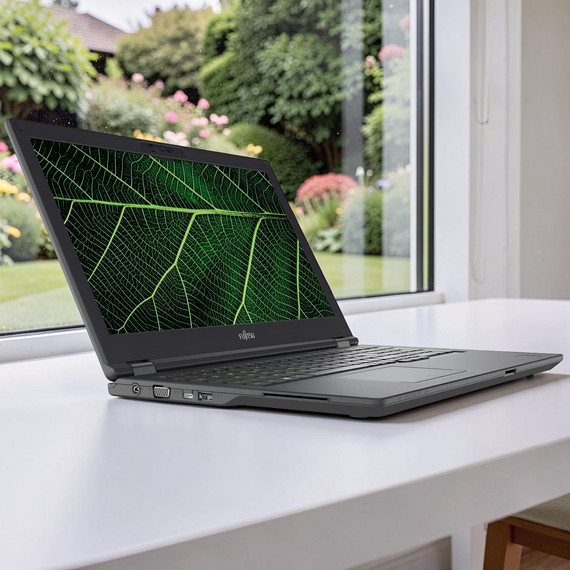 Tartós Munkagép Fujitsu Lifebook E5511 i5-1135G7/8GB/256SSD/FHD/15,6" Laptop