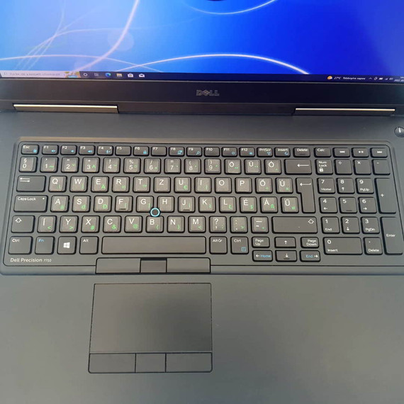 Grafikai Erőmű DELL Precision 7720 i7-7820HQ/16GB/256SSD/Nvidia P3000 6GB/17,3" Grafikai Erőmű DELL Precision 7720 i7-7820HQ/16GB/256SSD/Nvidia P3000 6GB/17,3"