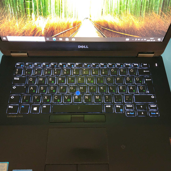 Elegancia és Teljesítmény Dell Latitude E7470 i5-6300U/8GB/256SSD/14/FHD Laptop