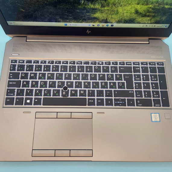 Erő és Elegancia HP ZBook 15 G5 i7-8850H/32GB/512NVME/P2000 4GB/15,6" Workstation Laptop