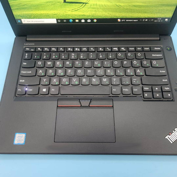 Munka és kikapcsolódás egyben Lenovo ThinkPad E470 i5-7200u/8GB/180SSD/14" Laptop